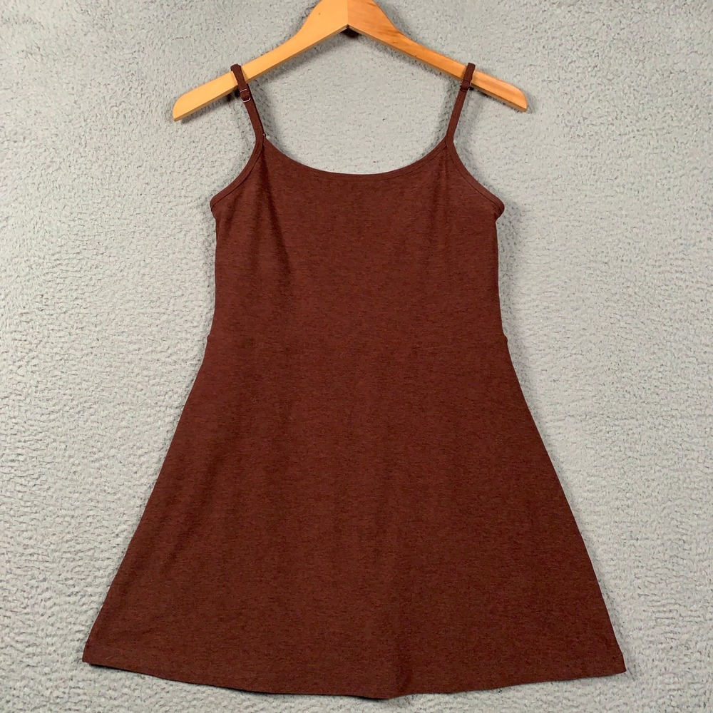 Beyond Yoga Spacedye Forever Dress Women's Medium M Brown Activewear A-Line Mini